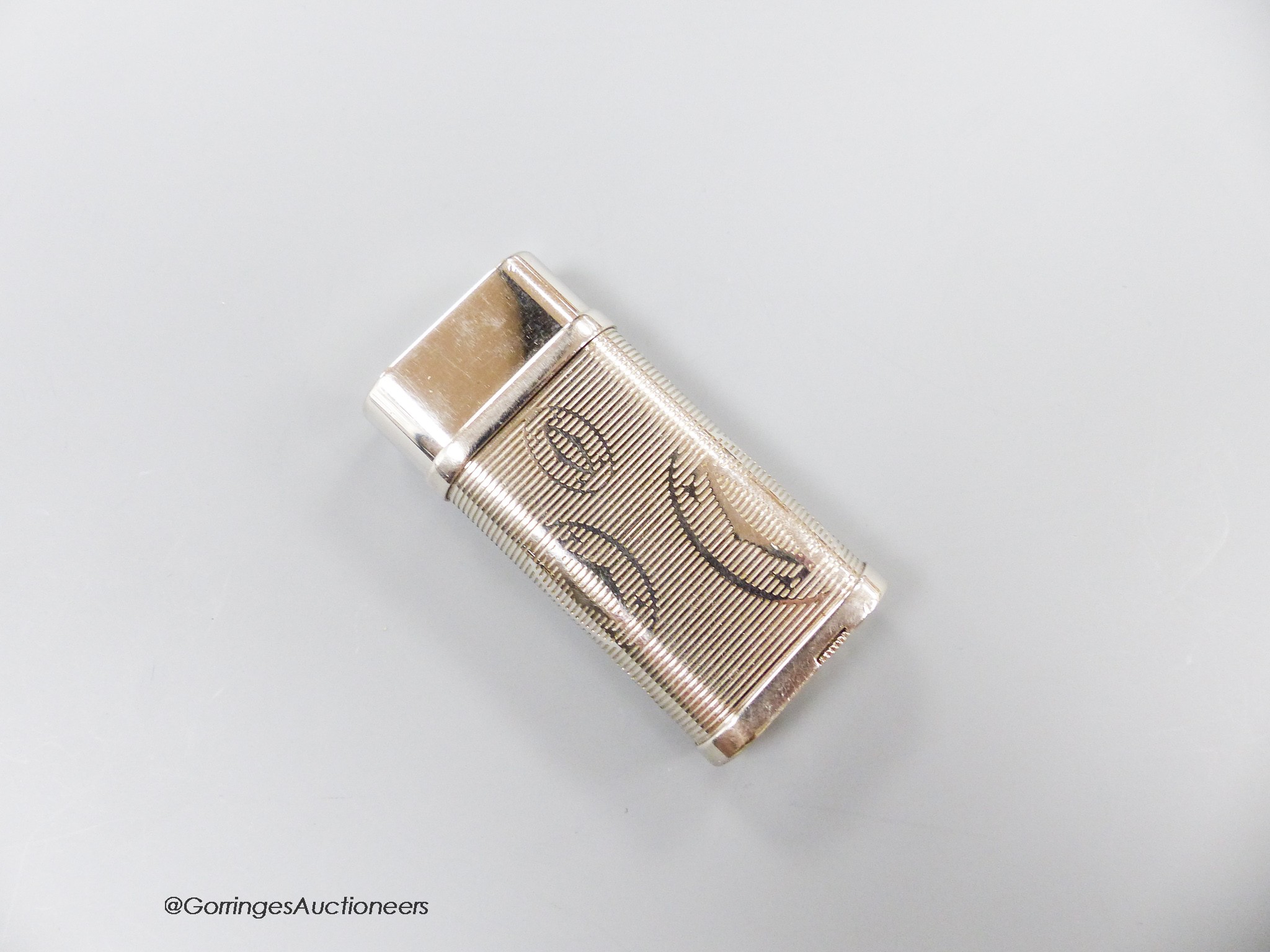 A Cartier lighter, height 6cm
